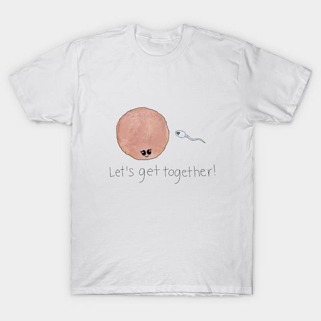 Let's Get Together! T-Shirt by Christine Borst Creative Studio
